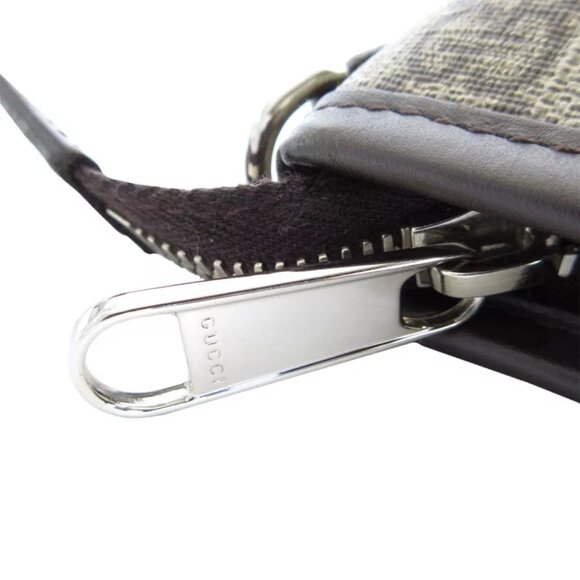 GUCCI GG SupremeHandbag Crossbody Shoulder Bag Beige / brown PVC - Picture 10 of 12